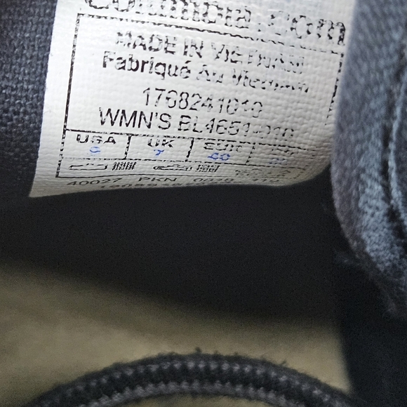 Columbia Women's Goodlife Lace Up Canvas Leather Toe Shoes‎ Size 9 - Picture 7 of 10